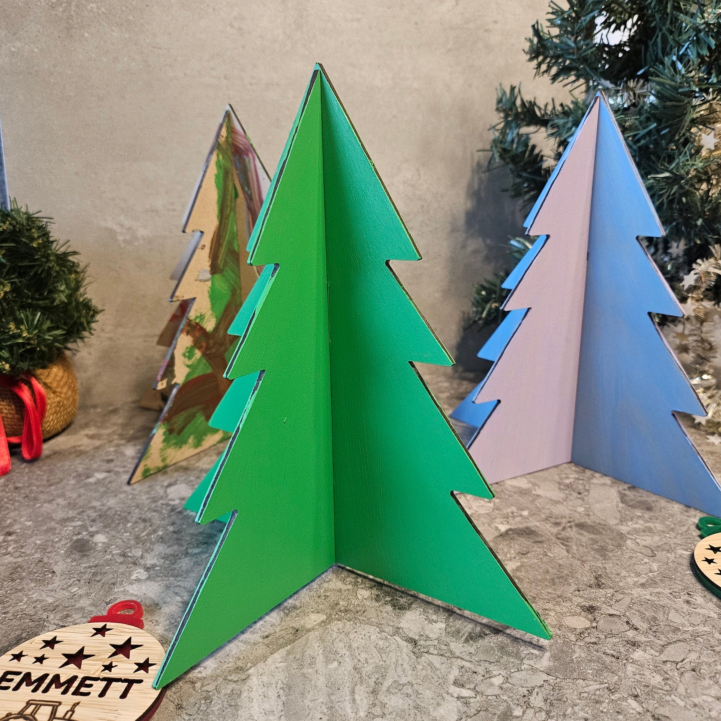 Wooden DIY Christmas Tree