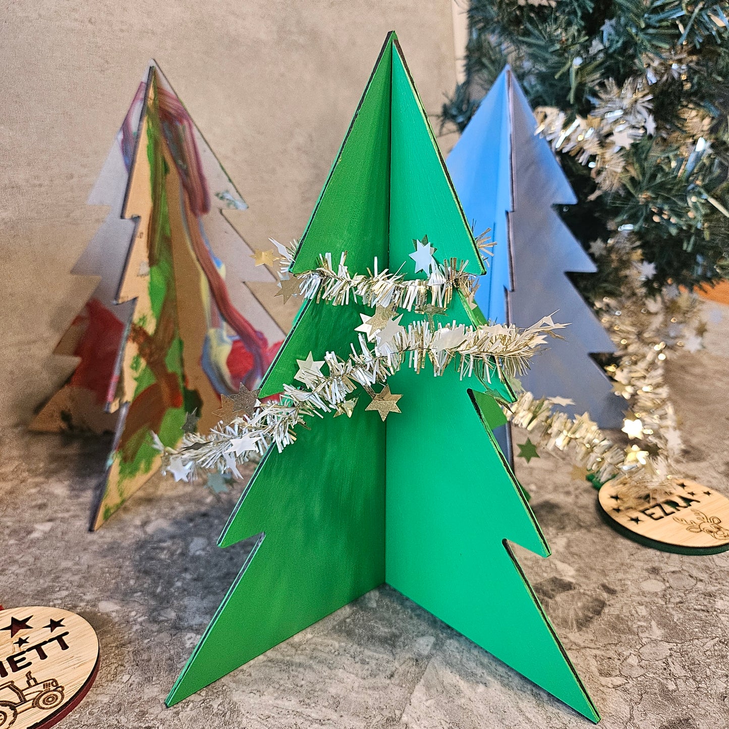 Wooden DIY Christmas Tree