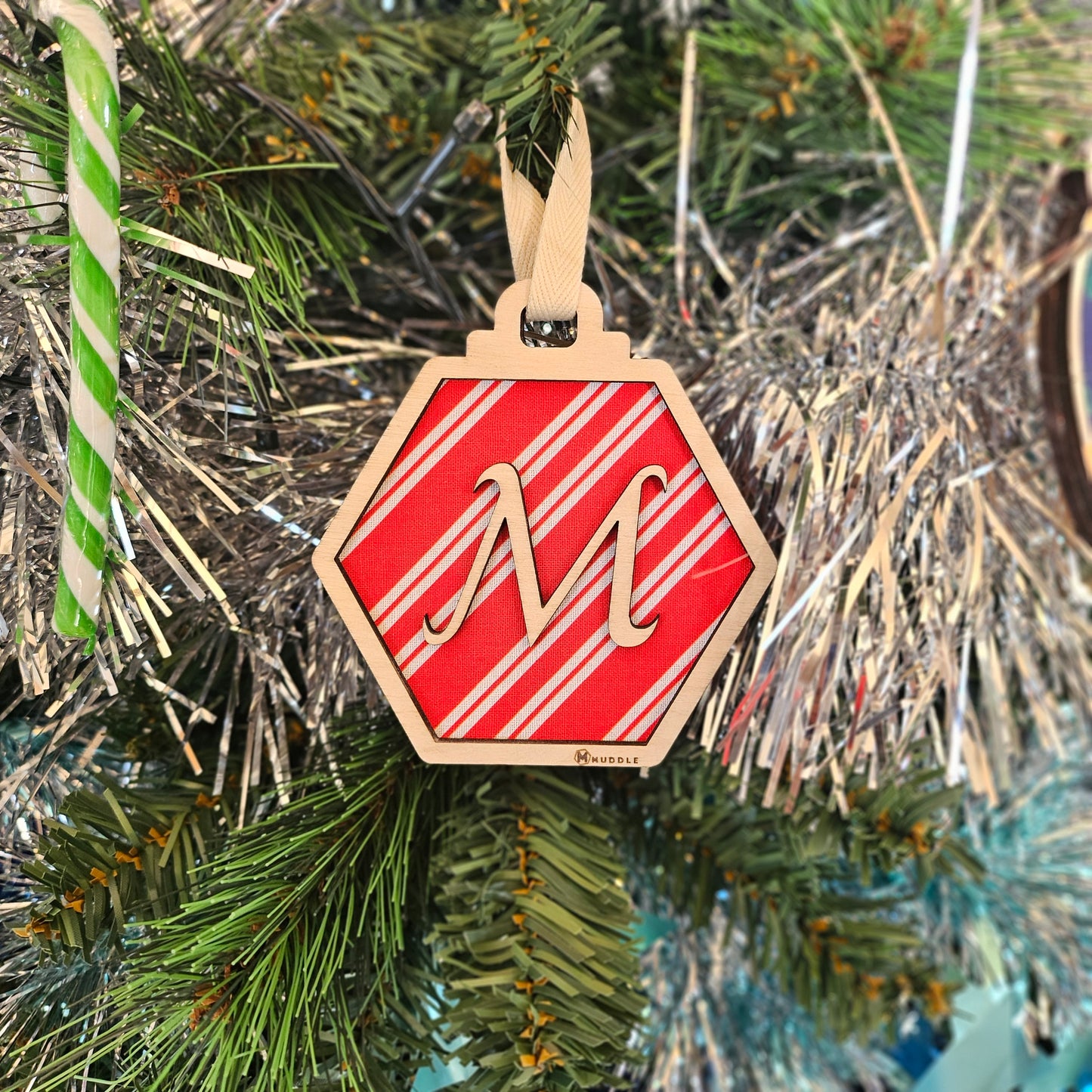 Personalised Fabric Christmas Ornaments