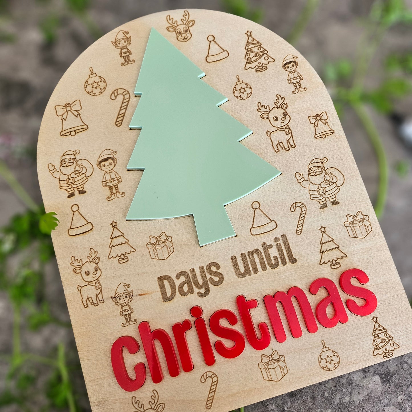 Christmas Countdown Board
