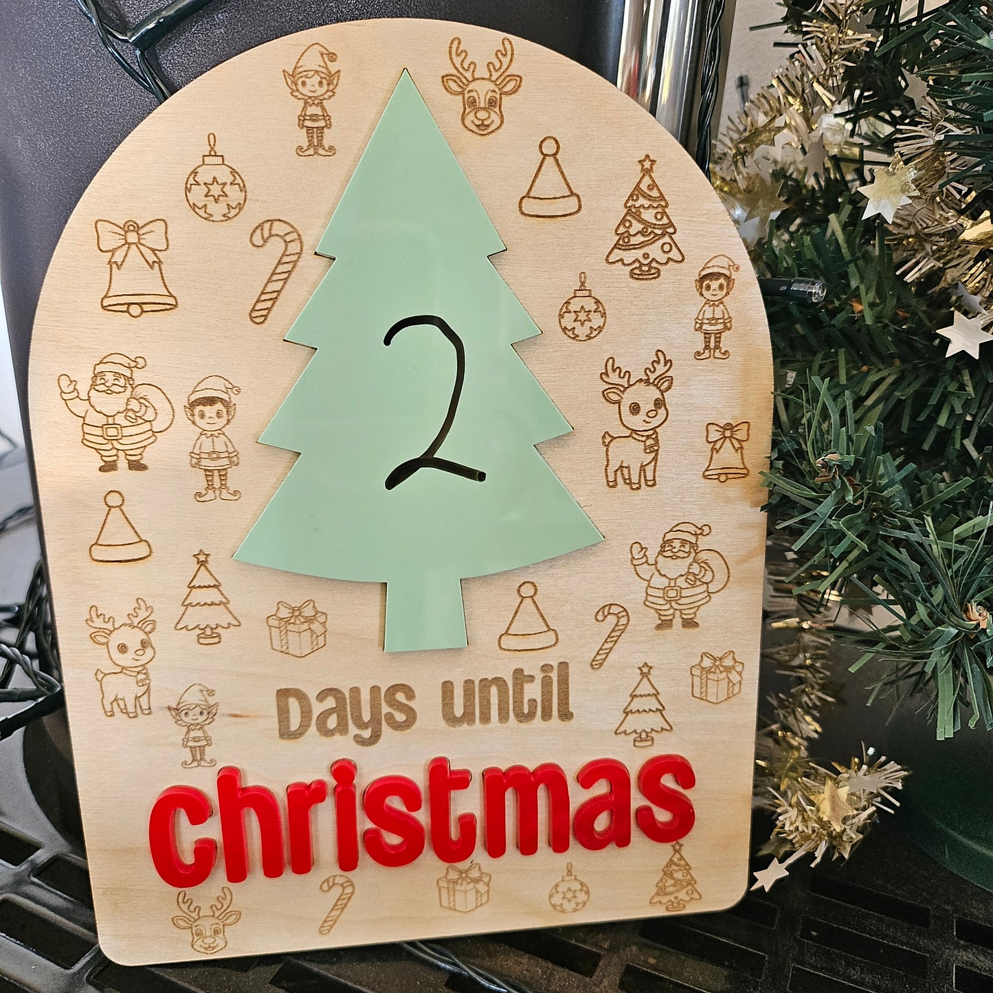 Christmas Countdown Board