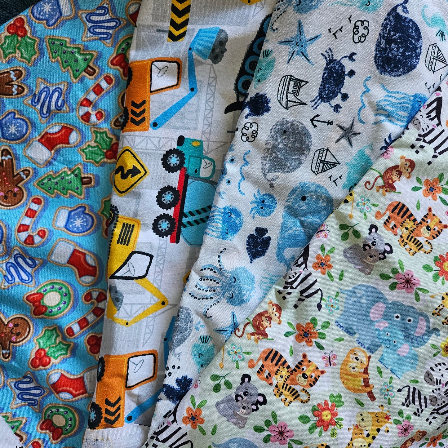 Personalised Fabric Christmas Ornaments