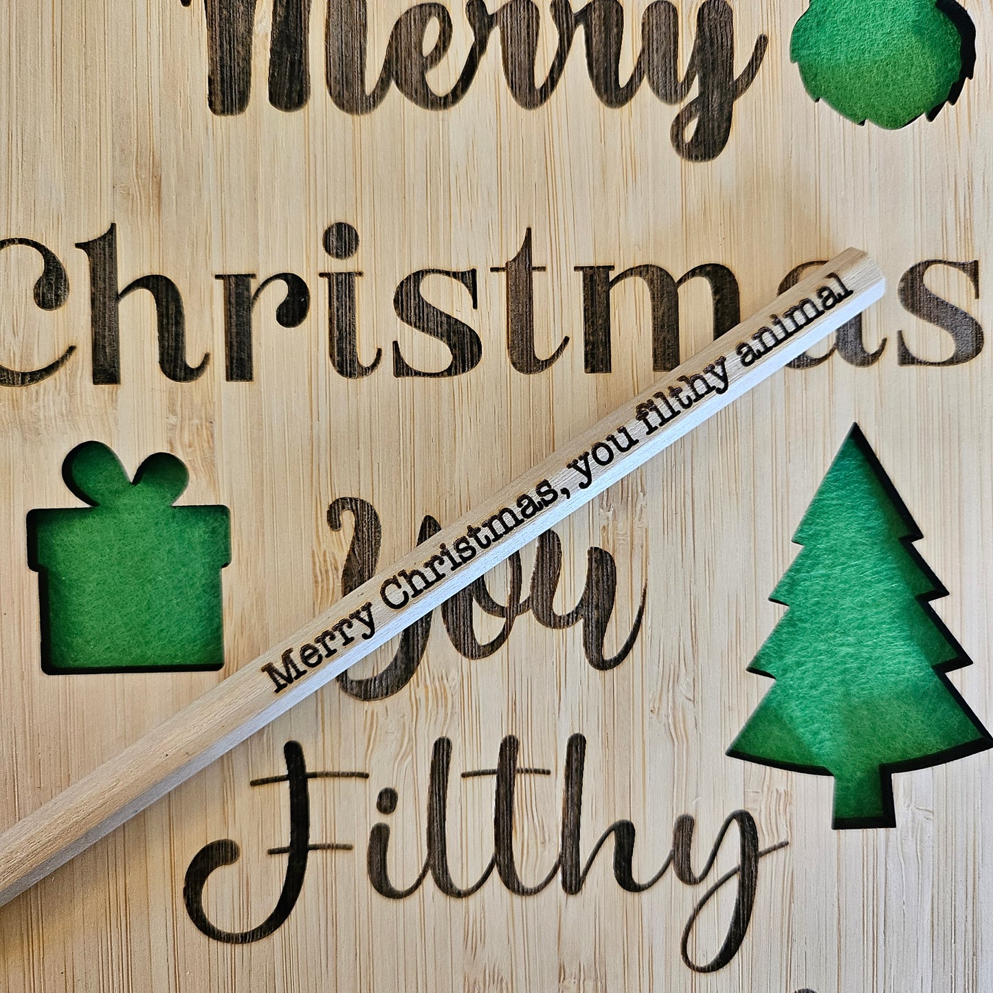 Filthy Animal Notebook and Pencil