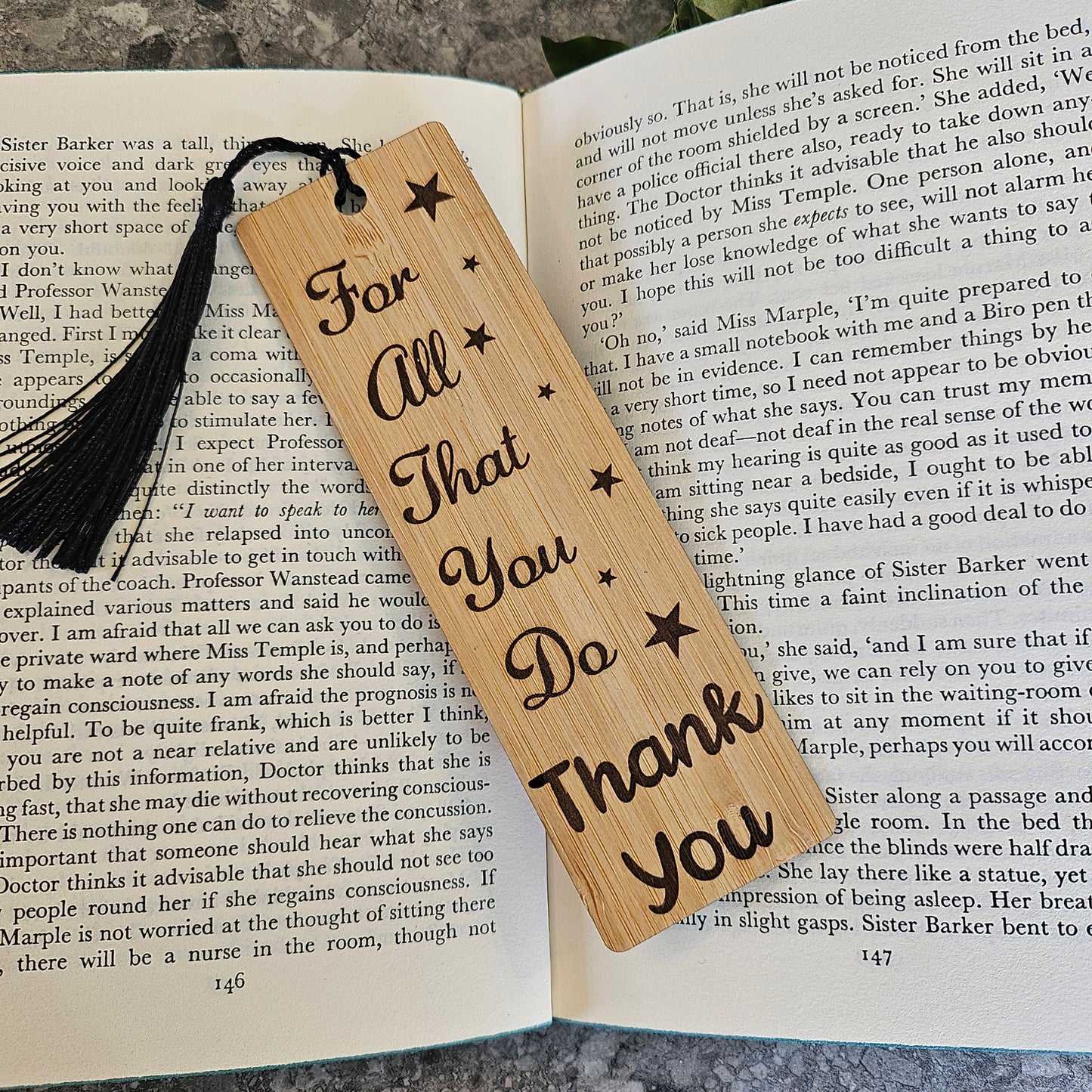 Thank You Bookmark