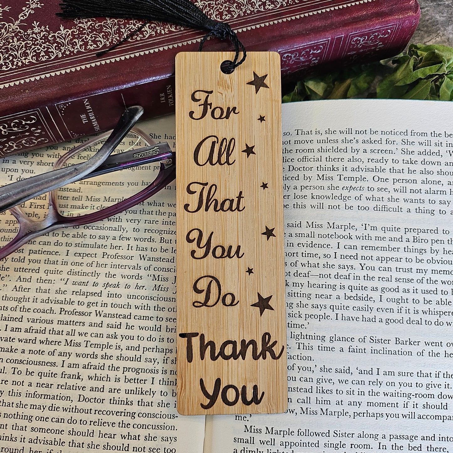 Custom Business Wooden Bookmark