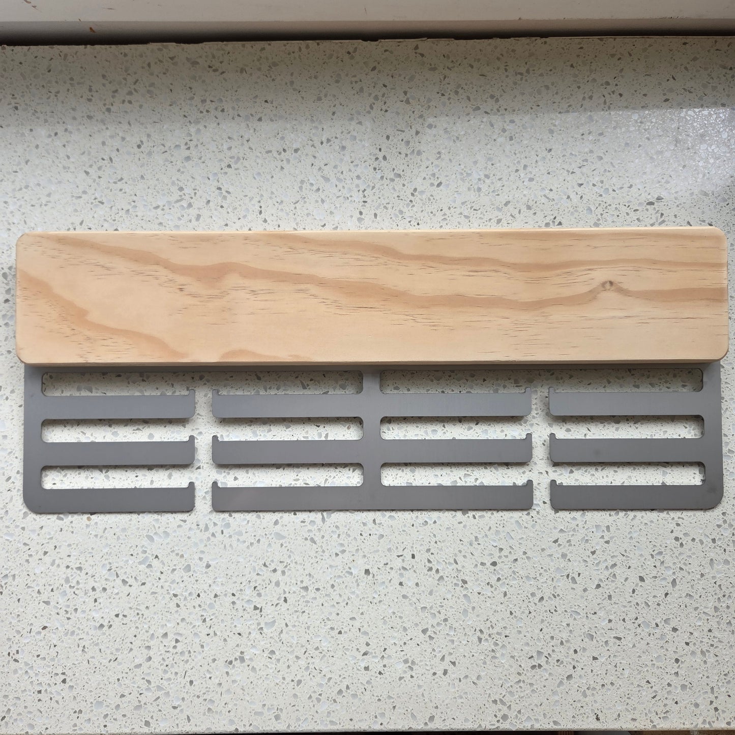 Pine Customisable Medal Hanger