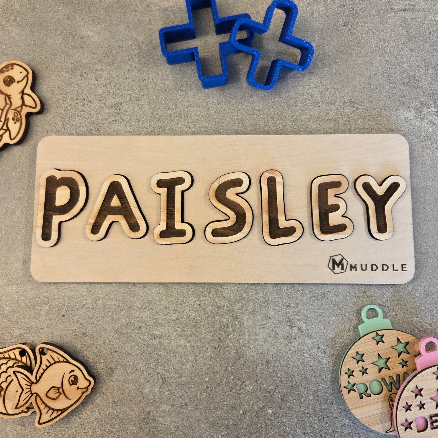 Personalised Wooden Name Puzzle