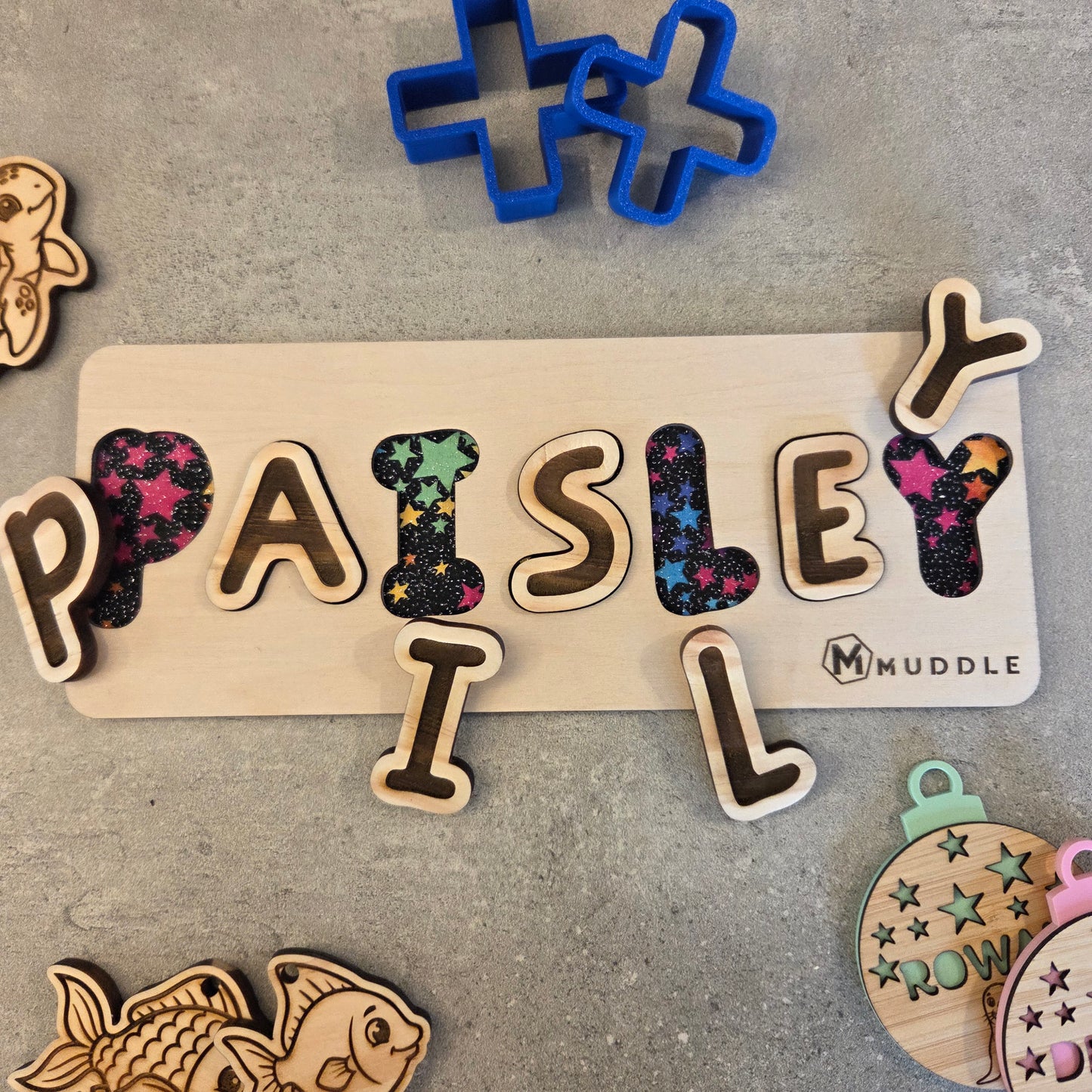 Personalised Wooden Name Puzzle