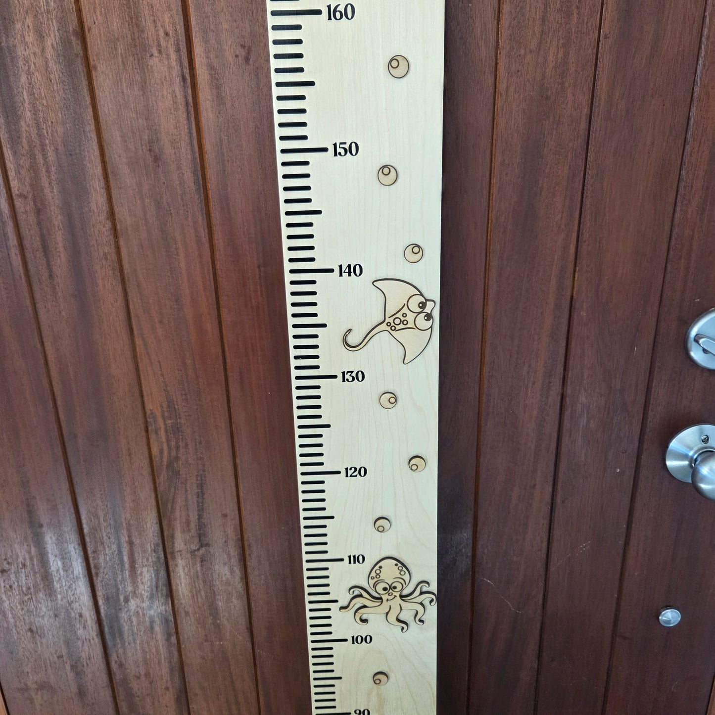 Under The Sea Wooden Height Chart