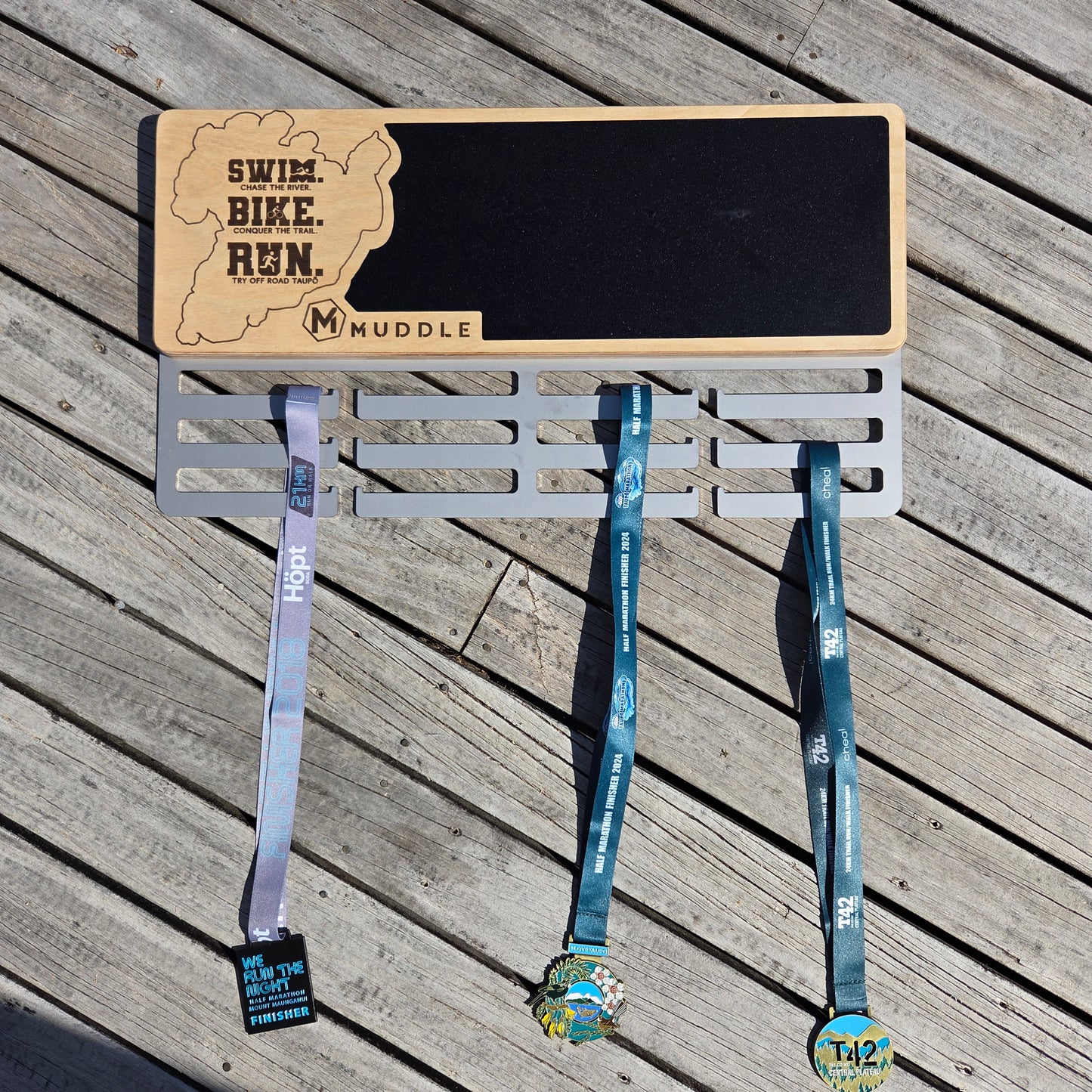 Wooden Customisable Medal Hanger