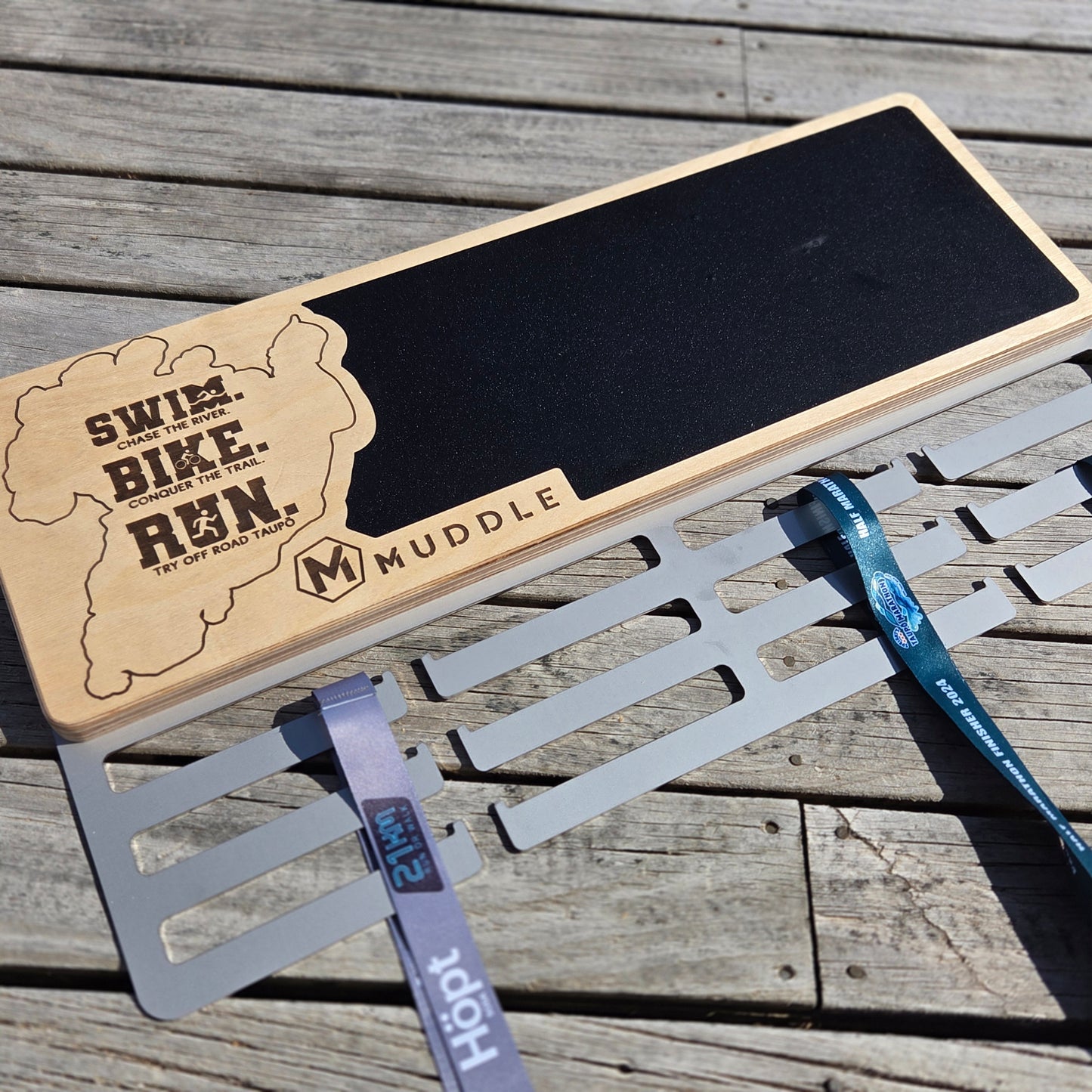 Wooden Customisable Medal Hanger