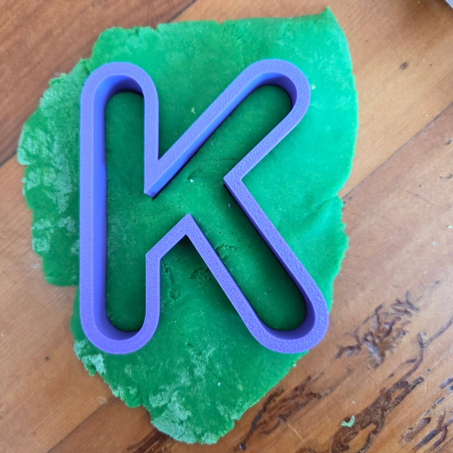 Alphabet Playdough/Cookie Cutters