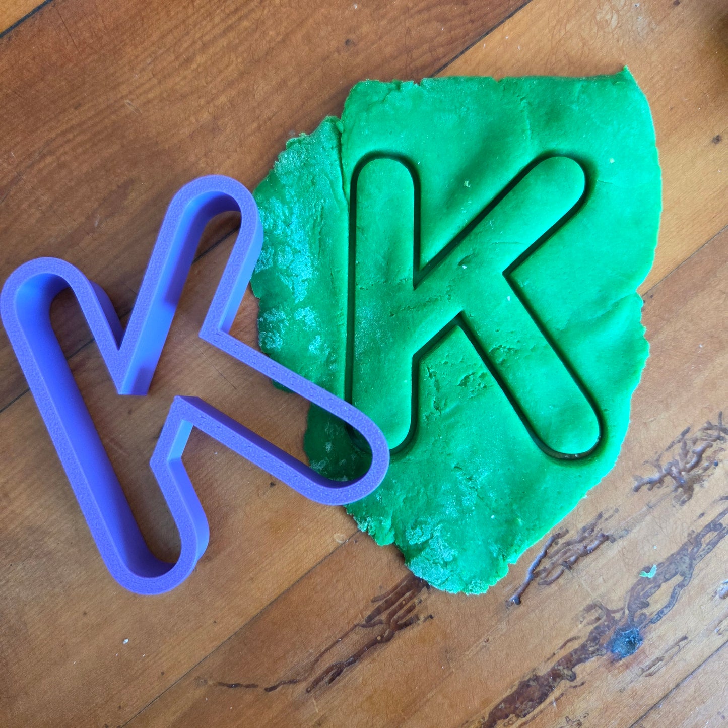 Alphabet Playdough/Cookie Cutters