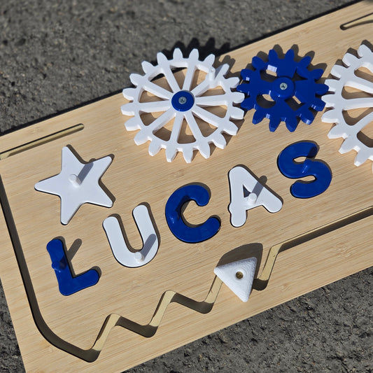 Busy Board and Puzzle combo