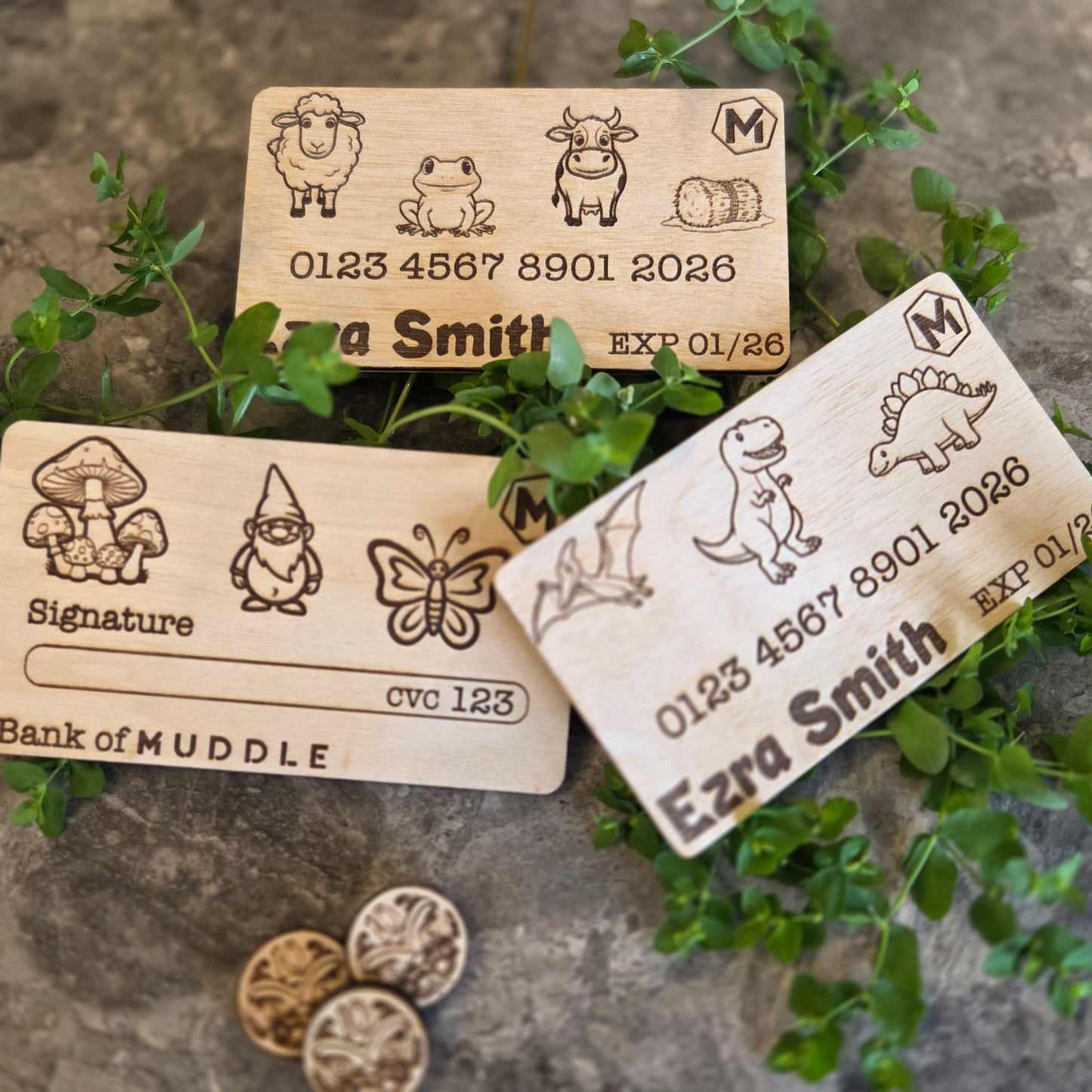 Wooden Play Money Combo