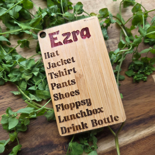 Personalised Bag Tag