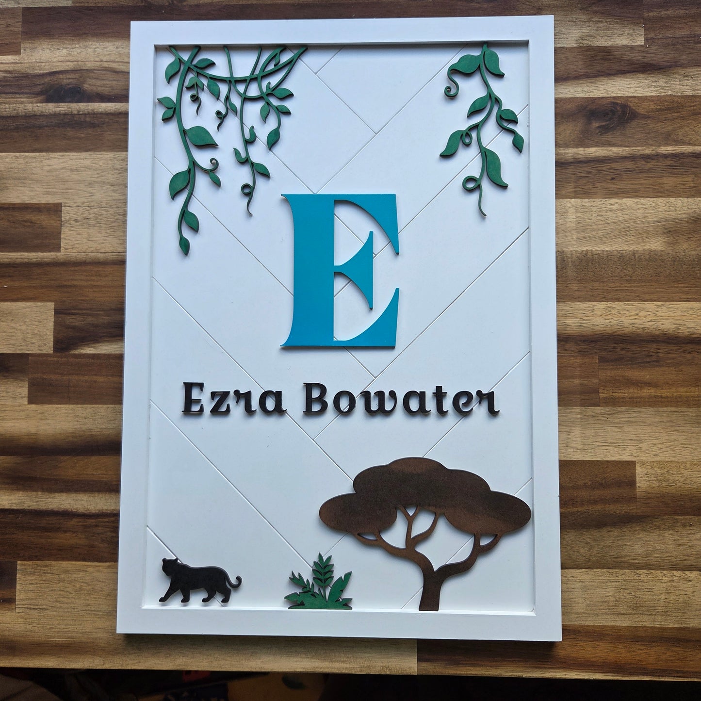 Jungle Name Sign