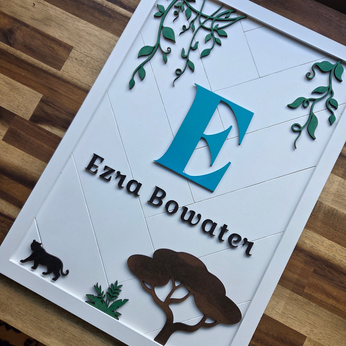 Jungle Name Sign
