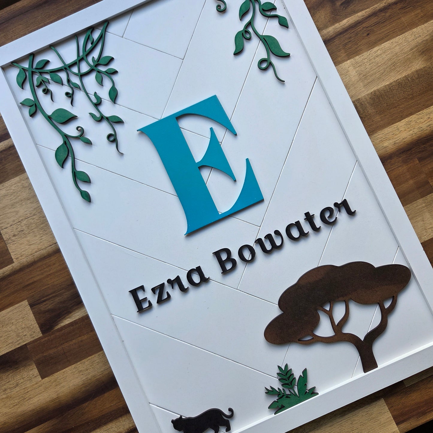 Jungle Name Sign