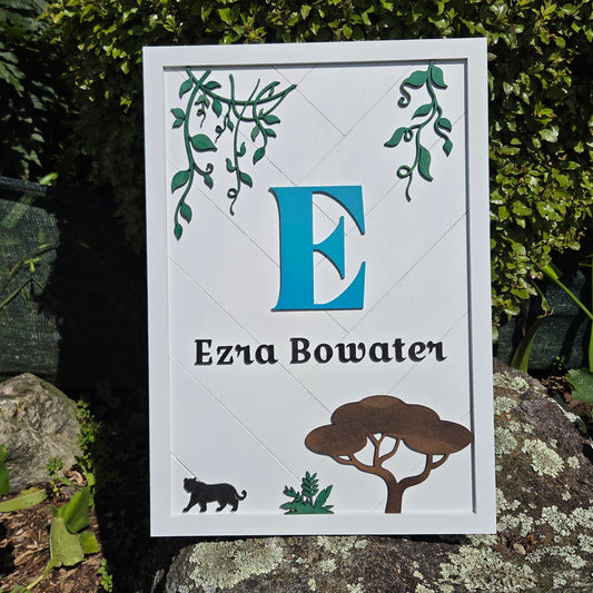 Jungle Name Sign