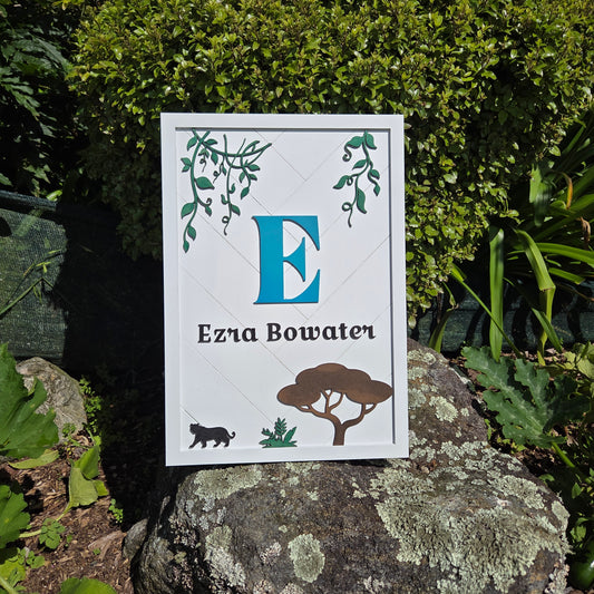 Jungle Name Sign