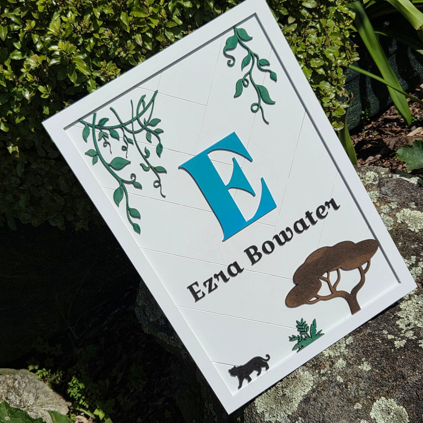 Jungle Name Sign