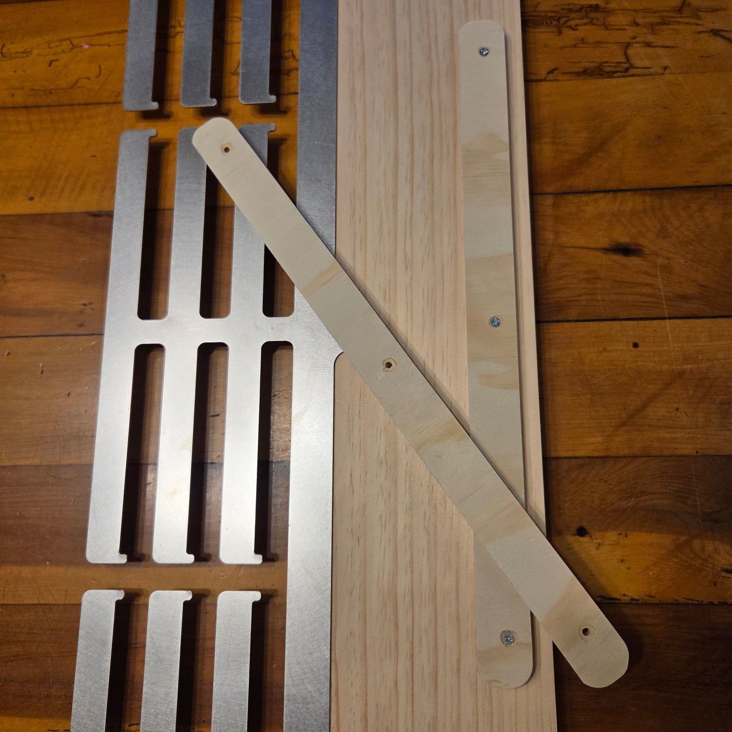 Pine Customisable Sayings Medal Hanger