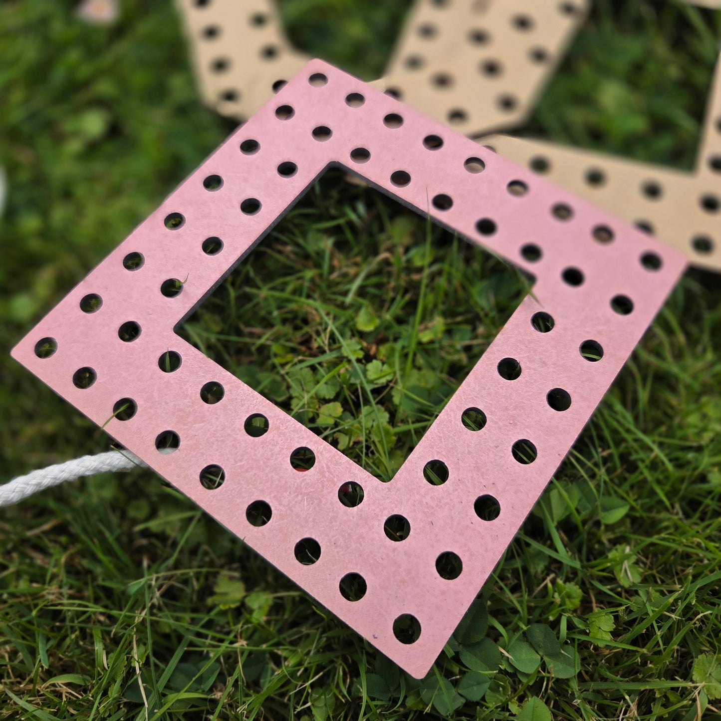 Wooden Lacing Shapes