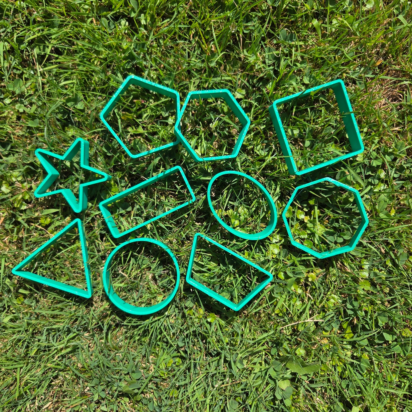 Shapes Playdough/ Cookie Cutters Set