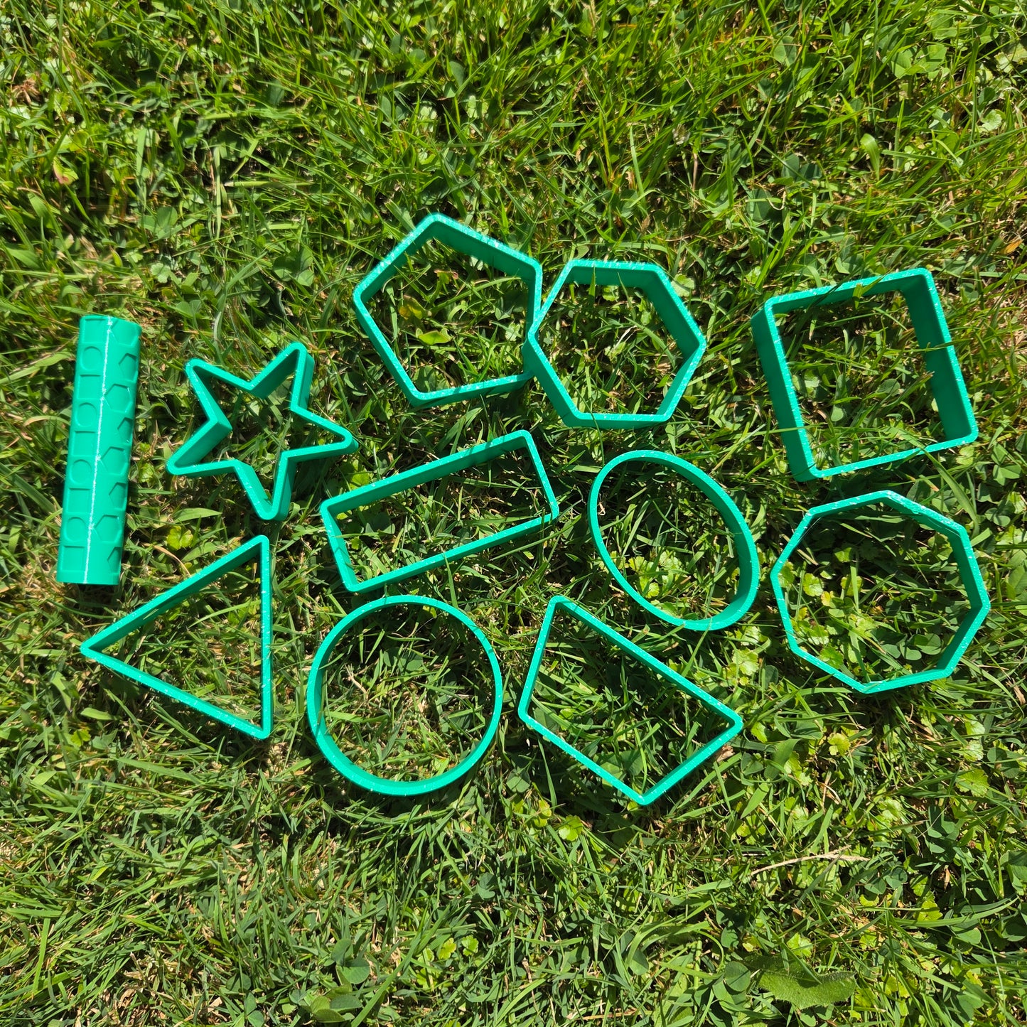 Shapes Playdough/ Cookie Cutters Set