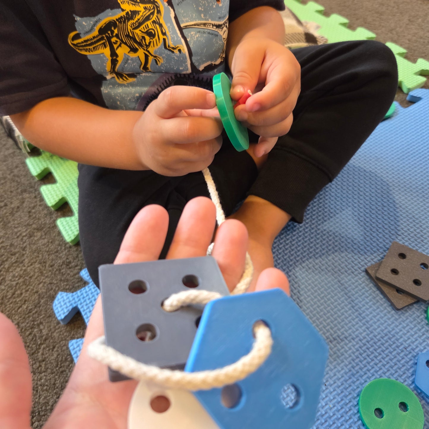 Threading Shapes