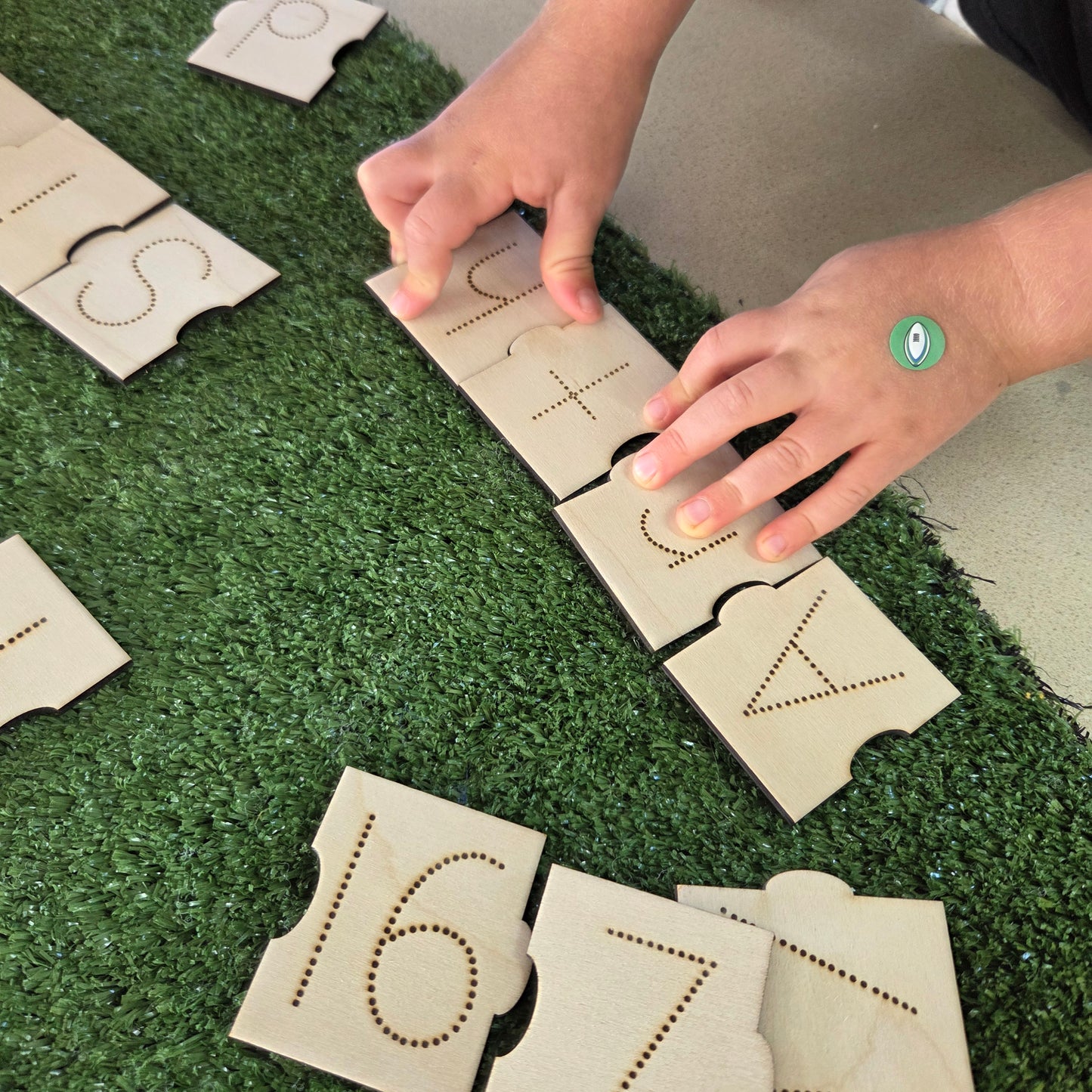 Alphabet Puzzle Tiles