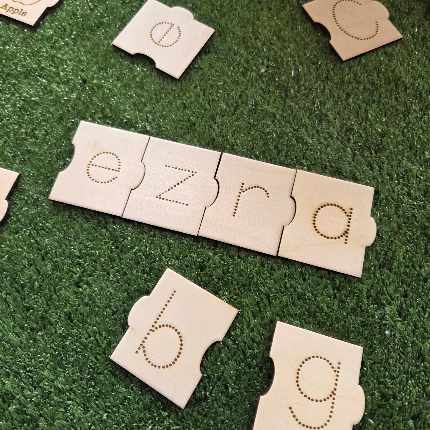 Alphabet Puzzle Tiles