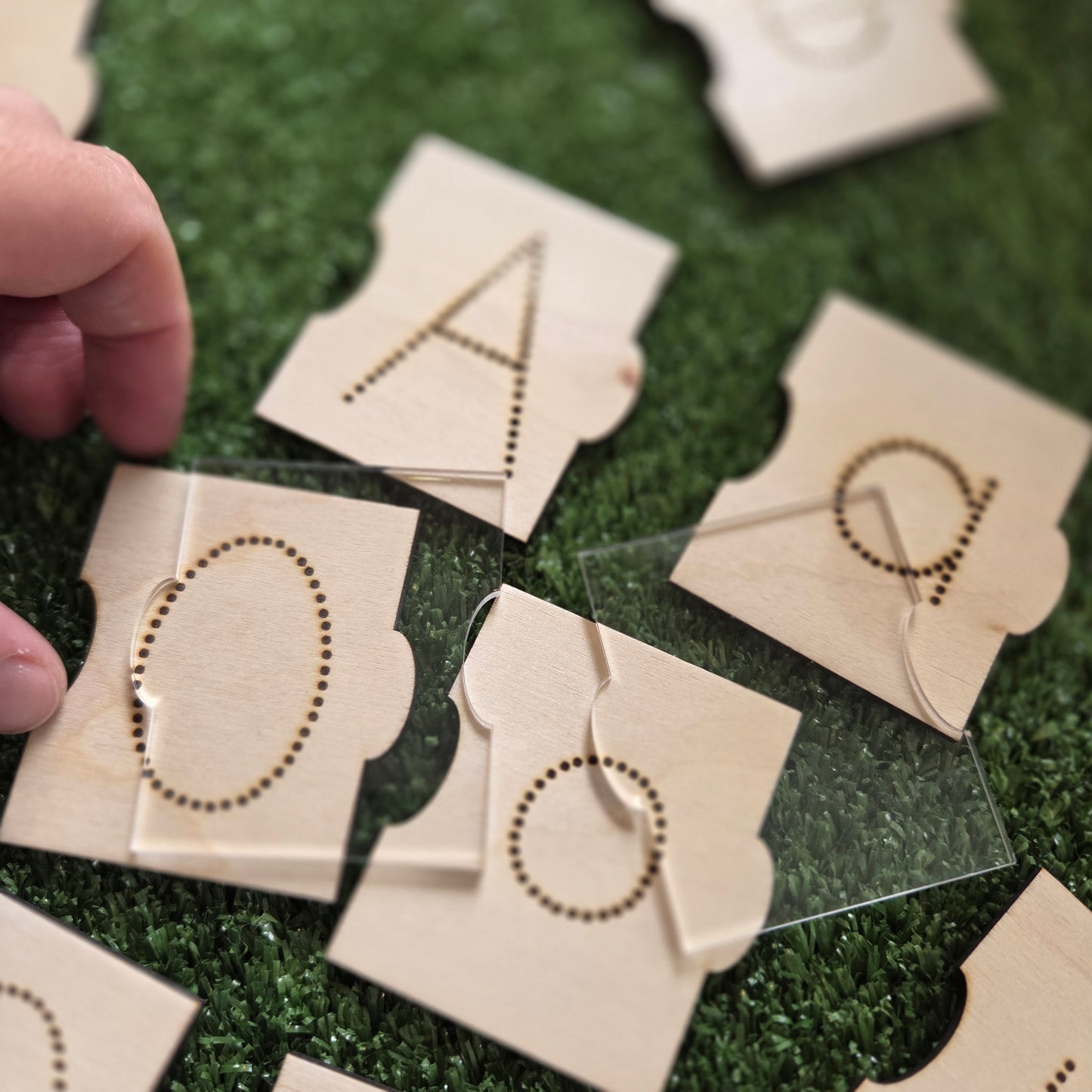 Alphabet Puzzle Tiles