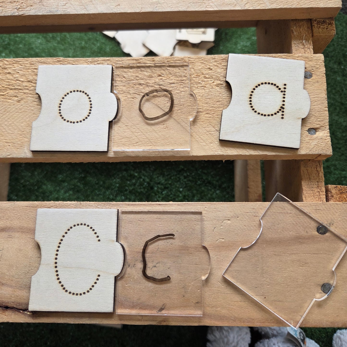 Alphabet Puzzle Tiles