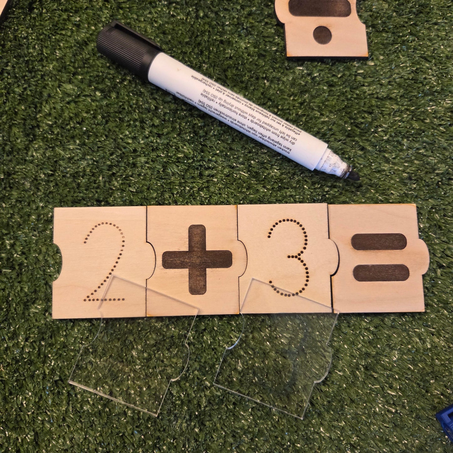 Number Puzzle Tiles