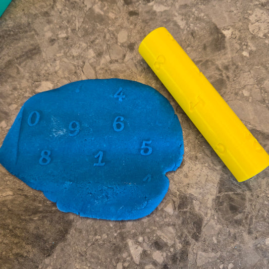 Number Cookie/Playdough Roller