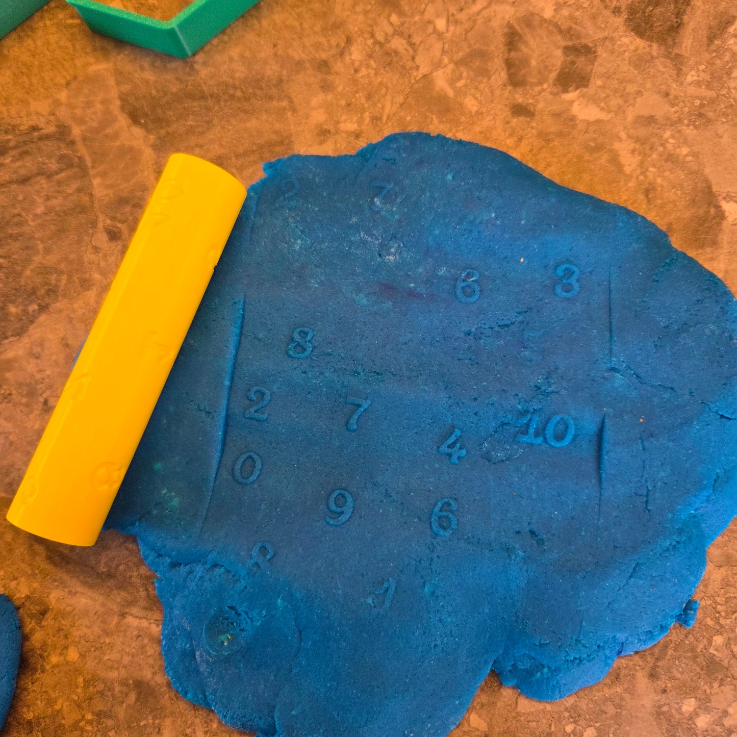 Number Cookie/Playdough Roller