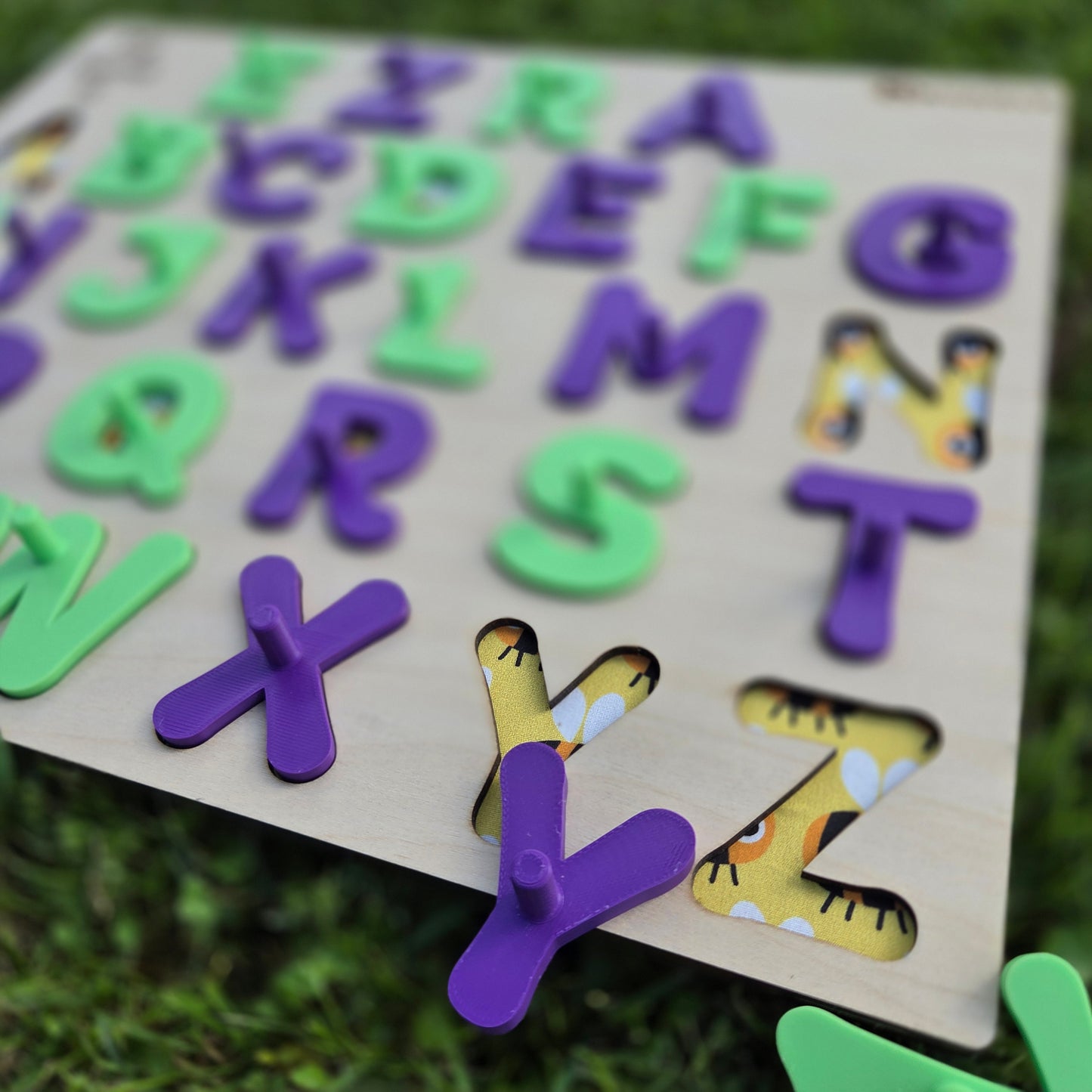 Name and Alphabet Puzzle Combo