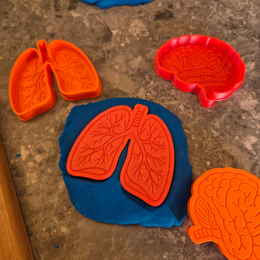 Human Body Playdough Cutters