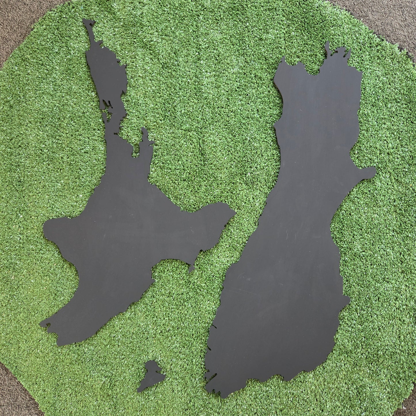 NZ Map- Chalkboard