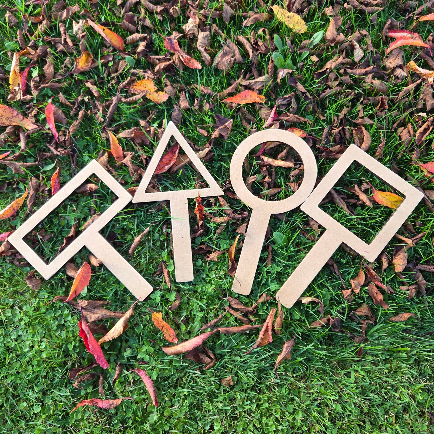 Wooden Shape Finders