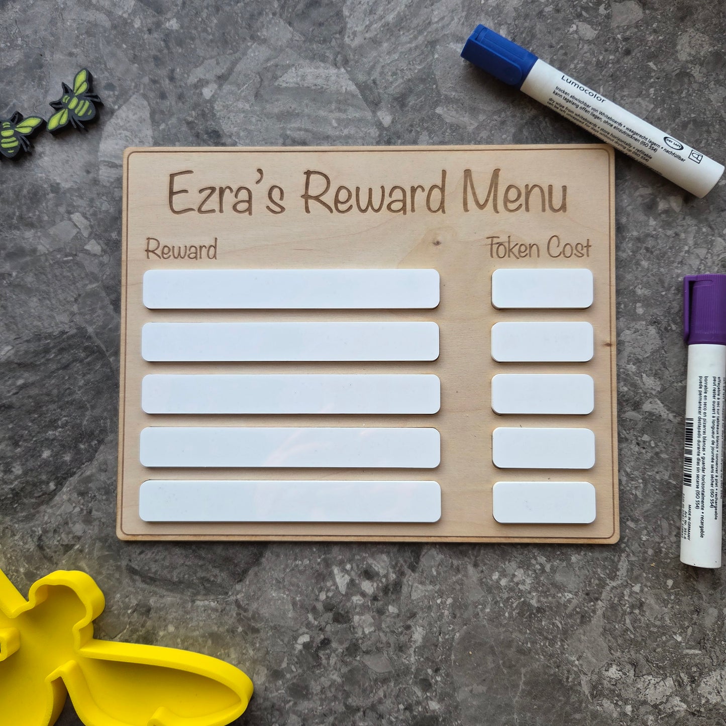 Reward Menu