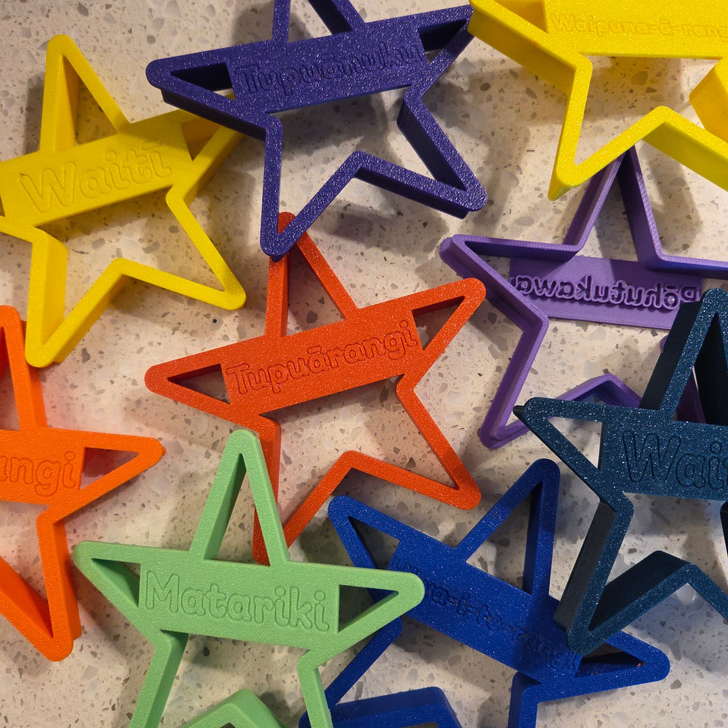 Matariki Stars Set Cutters