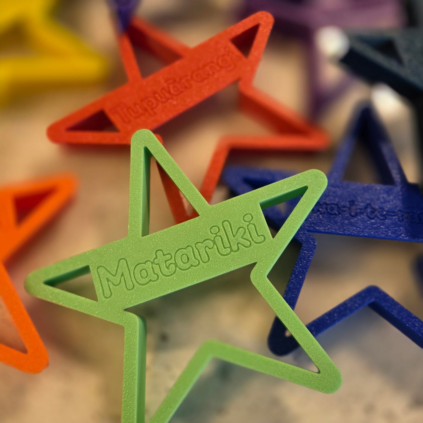 Matariki Stars Set Cutters