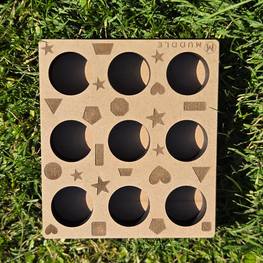 Wooden Playdough Holder