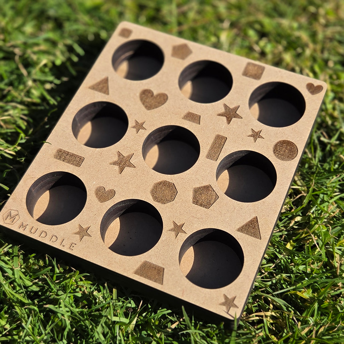 Wooden Playdough Holder