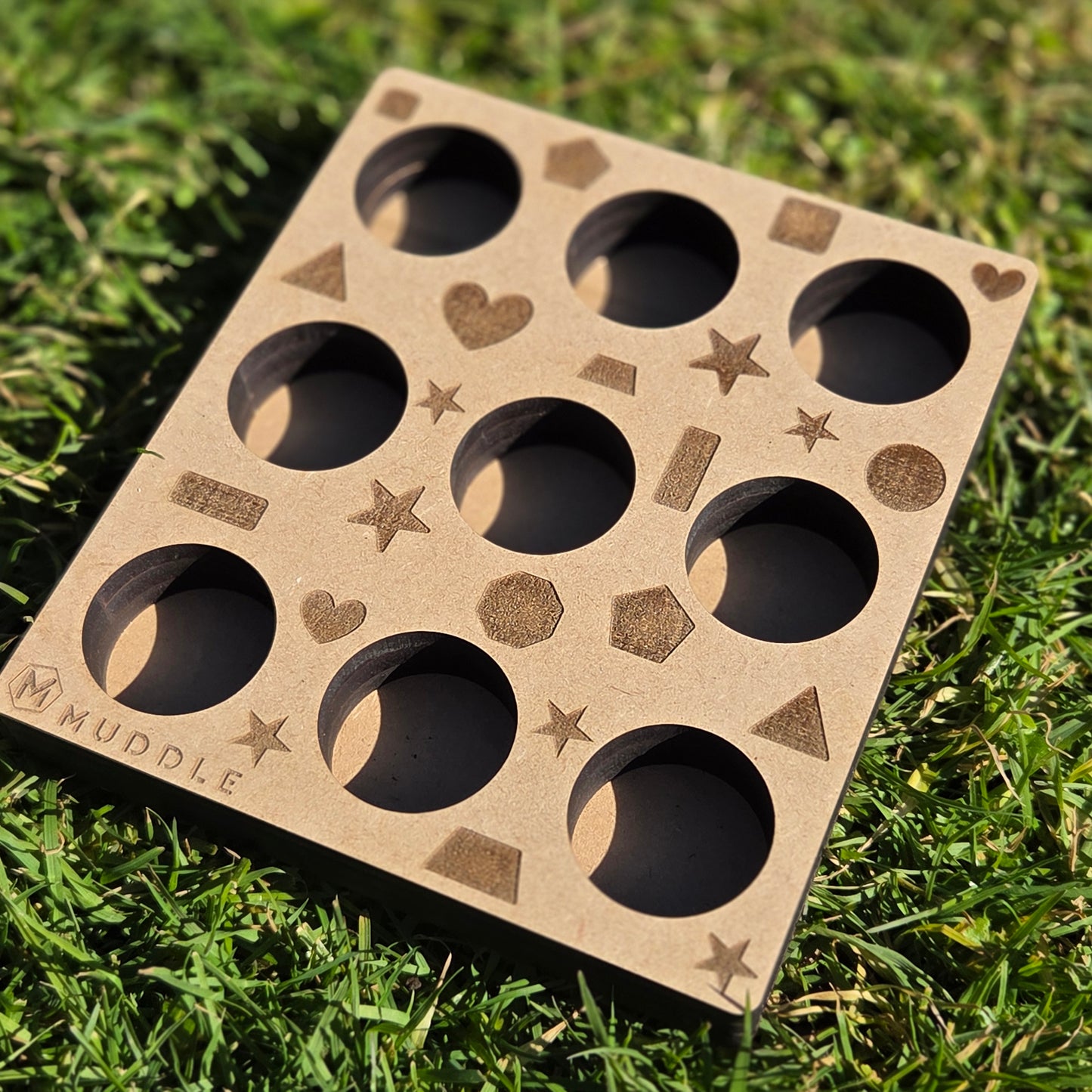 Playdough Rollers Set with Wooden Holder