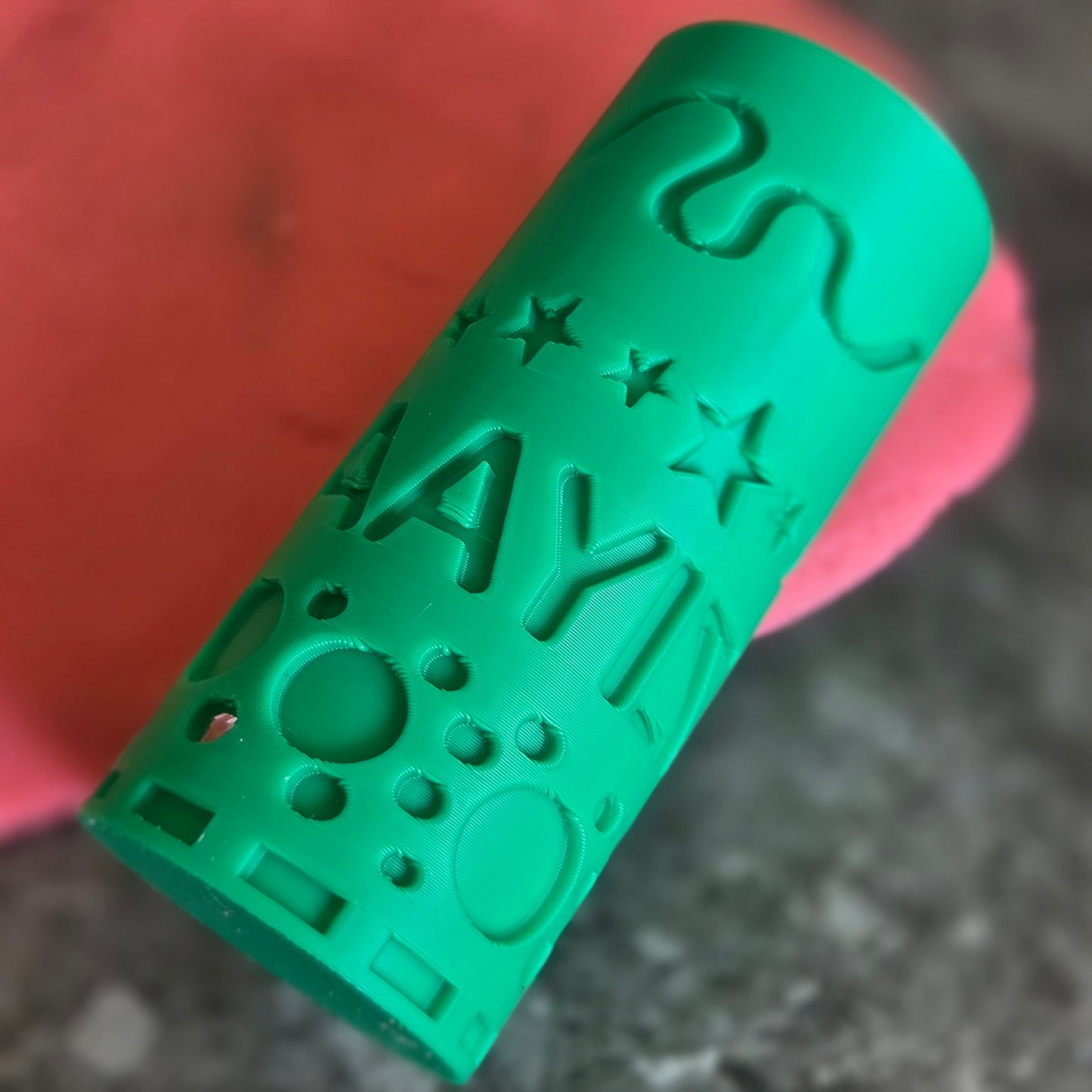 Personalised Playdough Roller