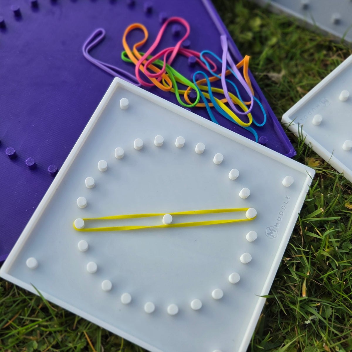 3D Printed Geo Board Set and Fine Motor & Alphabet Learning Toy